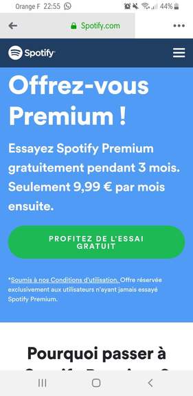 Code Spotify Premium Gratuit Mac